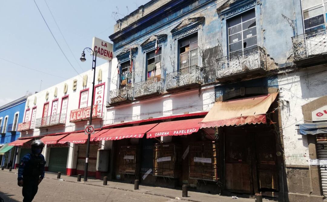 Esta es la llamada Maldita Vecindad, en pleno corazón del Centro Histórico de Puebla | Foto: Agencia Es Imagen para El Universal Puebla