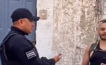 VIDEO. Exhiben a policía de Puebla por decirle ‘maricón’ a ciudadano