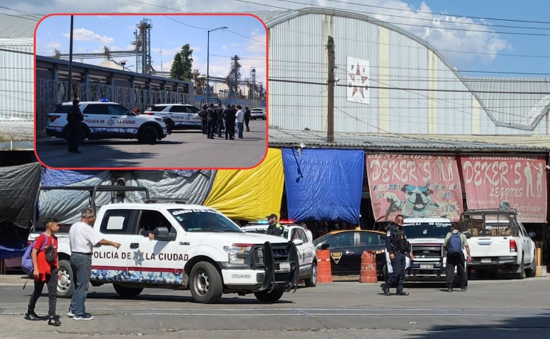 Este jueves 3 de septiembre se reportó una balacera en el mercado Hidalgo | Foto: EsImagen