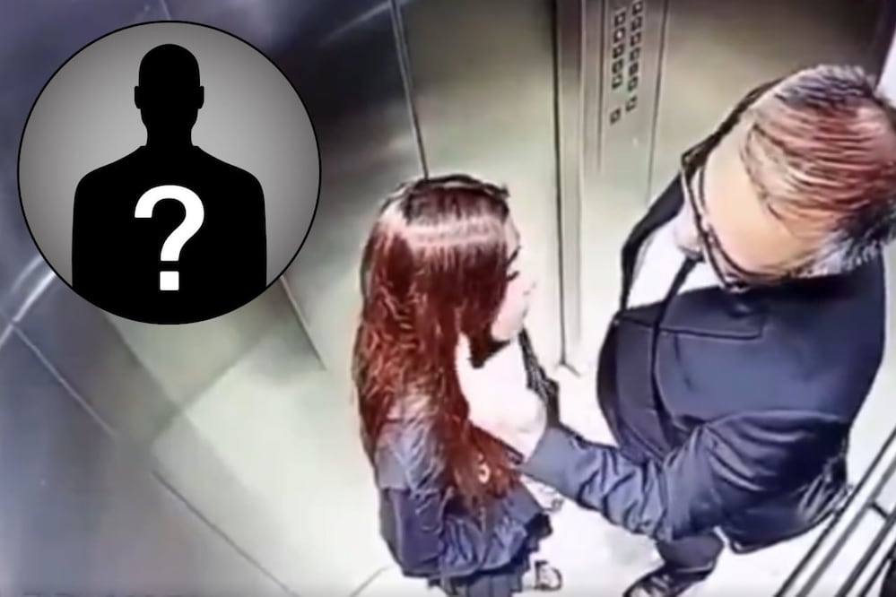 La identidad del hombre del elevador genera especulación en redes sociales en el caso de Edith Guadalupe | Foto: Captura de video X El Universal Puebla / Freepik