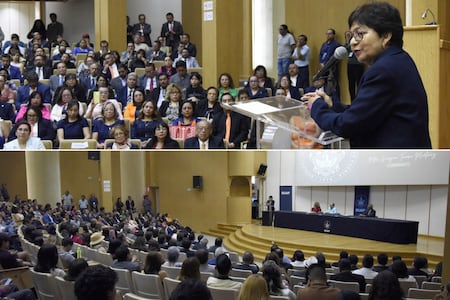 Facultad de Derecho BUAP destaca por su calidad educativa, Lilia Cedillo reconoce sus logros