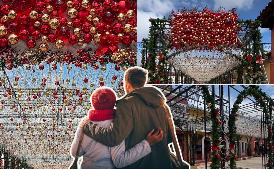 Chignahuapan adelanta la Navidad y así luce el Pueblo Mágico