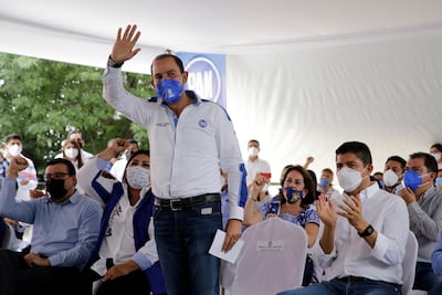 Prevén visita de Marko Cortés a Puebla el lunes