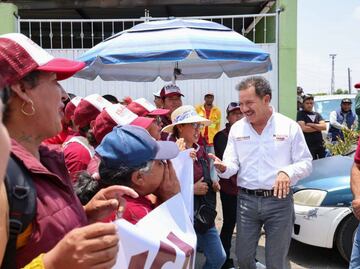 Ignacio Mier recorre Esperanza y llama a votar por Morena