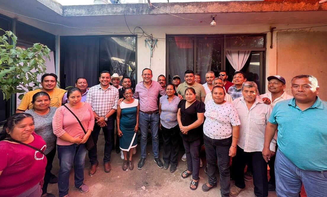 Eduardo Castillo recorre su distrito ahora como diputado federal. | Foto Especial