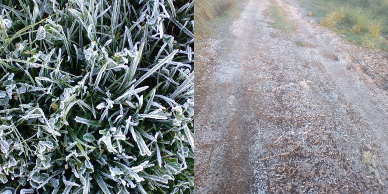 Temperaturas de 2 a 5 grados Celsius en algunos municipios del estado de Puebla / Foto: Redes Sociales