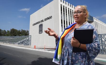 Ella es Gabriela Chumacero, quien podría ser la primera diputada trans en Puebla