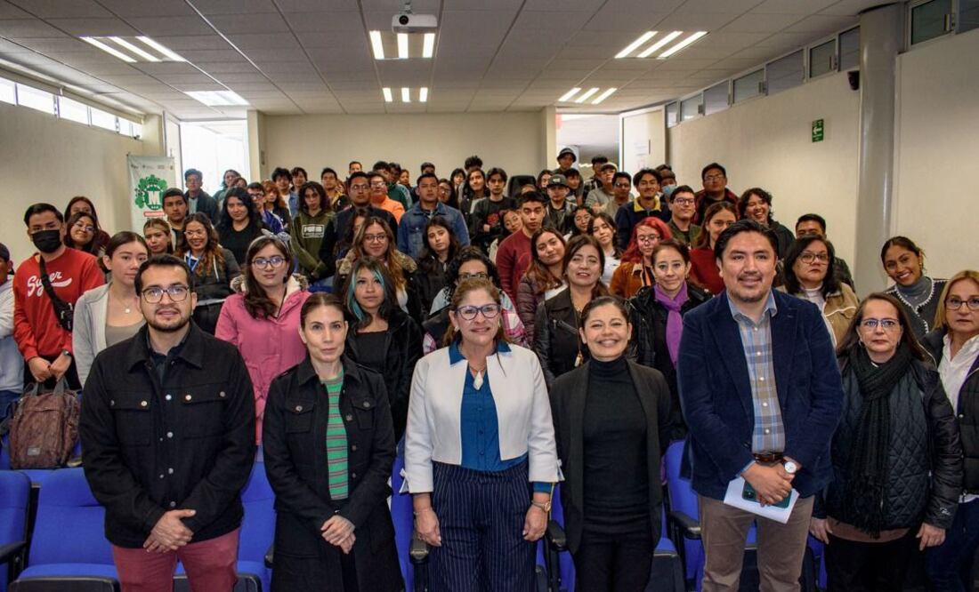 El taller se impartió a estudiantes de la Universidad Politécnica Metropolitana de Puebla | Foto: Ayuntamiento de Puebla