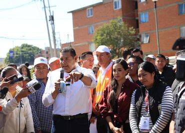 “Ya no le vamos a expropiar a nadie”: Armenta; Haras donó terreno para casas de interés social