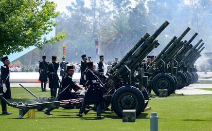 PREVIO ENSAYO DEL DESFILE 5 DE MAYO