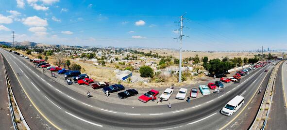 FOTOS. Así celebraron el Día Internacional del Automóvil Antiguo en Puebla