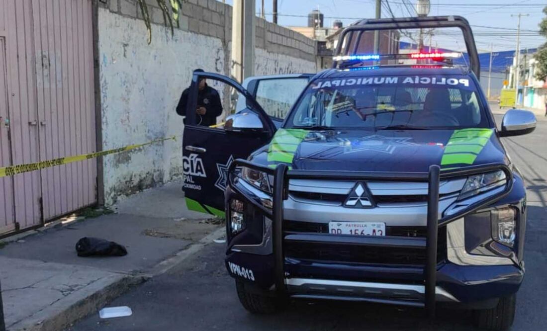 Elementos de la Policía Municipal acordonaron la zona donde fue hallado un cráneo humano | Foto: Especial