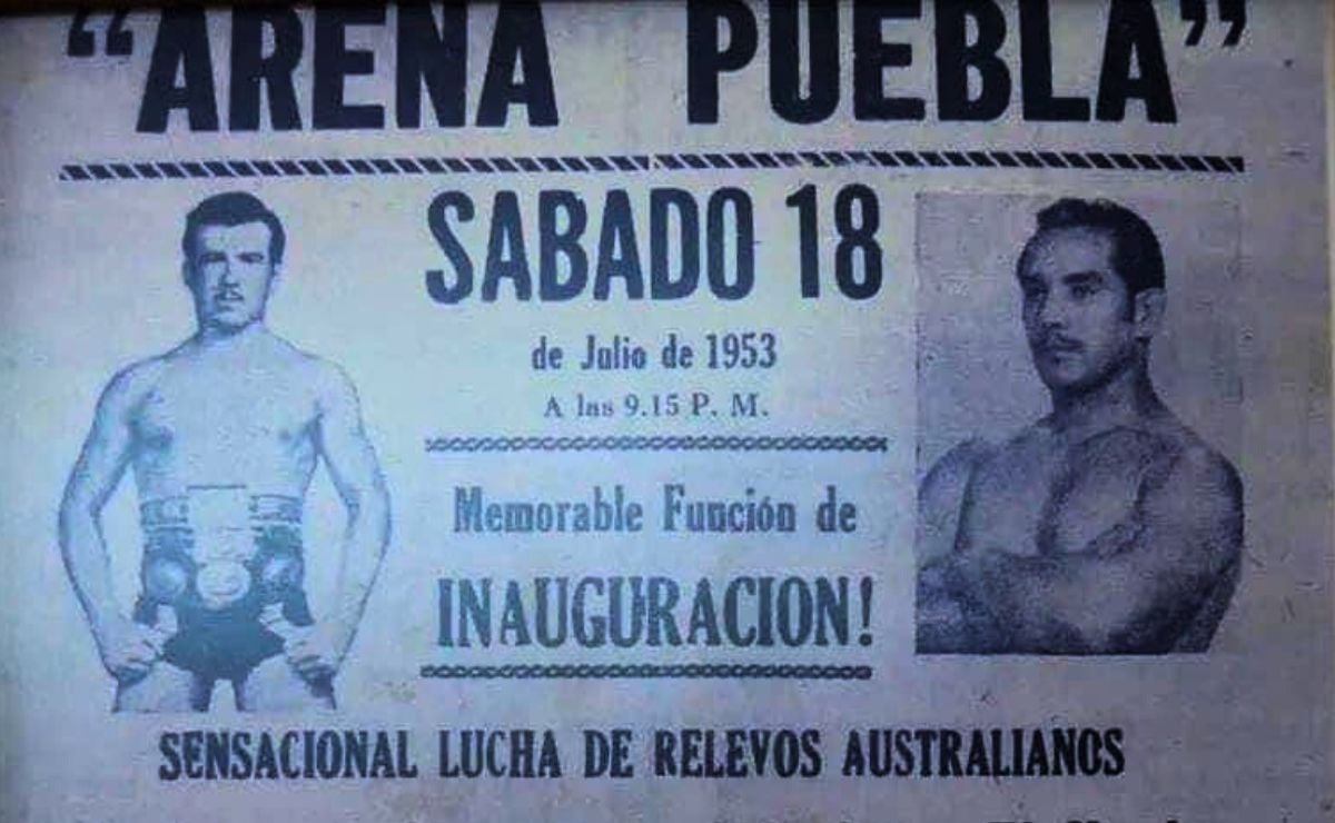 El próximo 18 de julio se cumplirán 70 años de que la Arena Puebla abrió sus puertas para el bello deporte-espectáculo de la lucha libre | Foto: Consejo Mundial de Lucha Libre