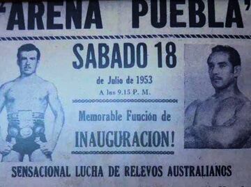 La primera lucha libre en Puebla fue hace 70 años, aquí la recordamos