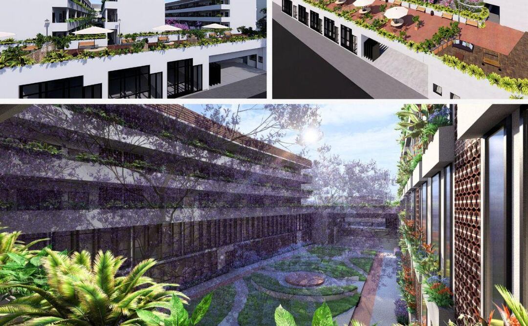 Los departamentos se construyen en la colonia Doctores de la CDMX