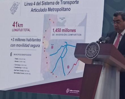 ¿Por dónde va a pasar la nueva línea de RUTA-Puebla? 