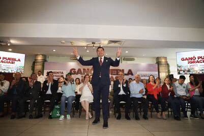 Alejandro Armenta plantea la reconciliación después de su triunfo en Puebla