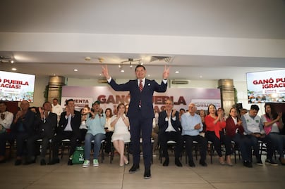 Alejandro Armenta plantea la reconciliación después de su triunfo en Puebla