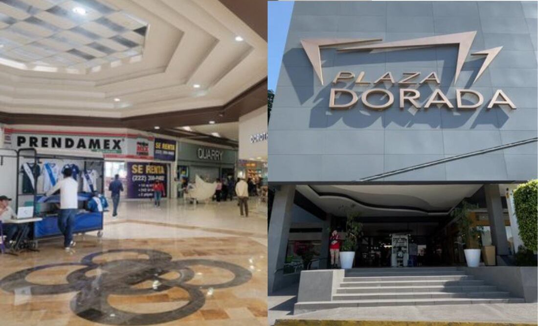 Plaza Dorada es el centro comercial más antiguo de Puebla | Foto: RRSS