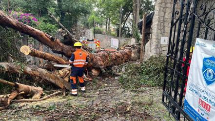 Realizan limpieza y desazolve de calles y viviendas inundadas 
