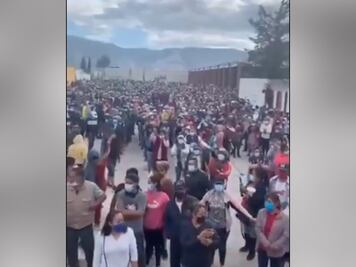 Con numerosa manifestación, pobladores defienden a El Toñín