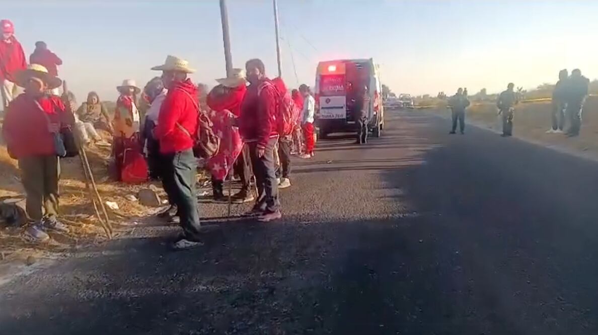 Este 27 de marzo se registró el arrollamiento de peregrinos en Puebla | Foto: Redes Sociales