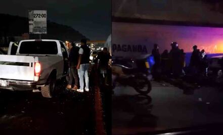 Van 3 peregrinos muertos y 10 heridos tras ser arrollados en la México-Puebla