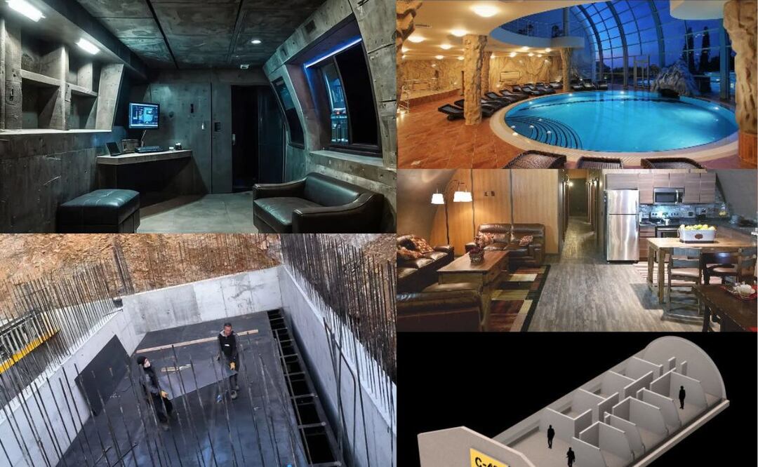 Foto: Bunker FD/Vivos/Canva I Ante una posible Tercera Guerra Mundial, empresas ofrecen construir un búnker