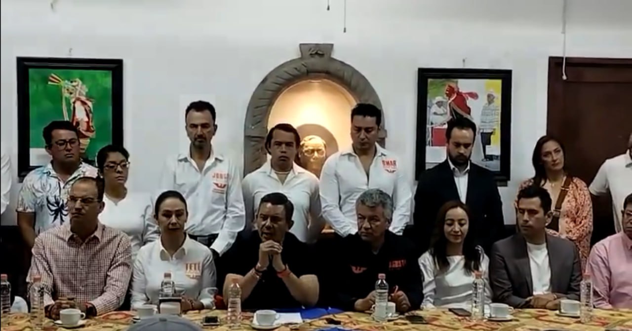 Rafael Cañedo Carrión presentó a los integrantes de su planilla  | Foto: Captura Redes Sociales