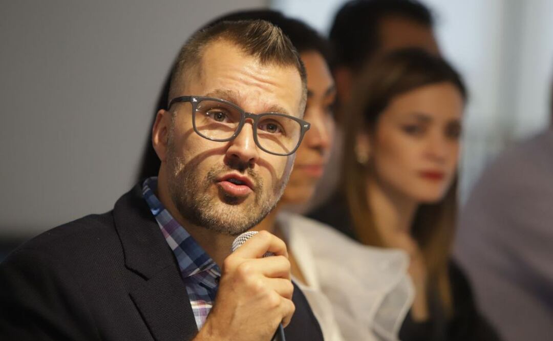 Juan Carlos Natale habló sobre el proceso interno en Morena | Foto: Agencia Es Imagen para El Universal Puebla