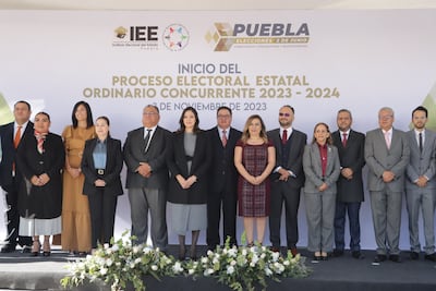Inicia formalmente el proceso electoral 2024 en Puebla