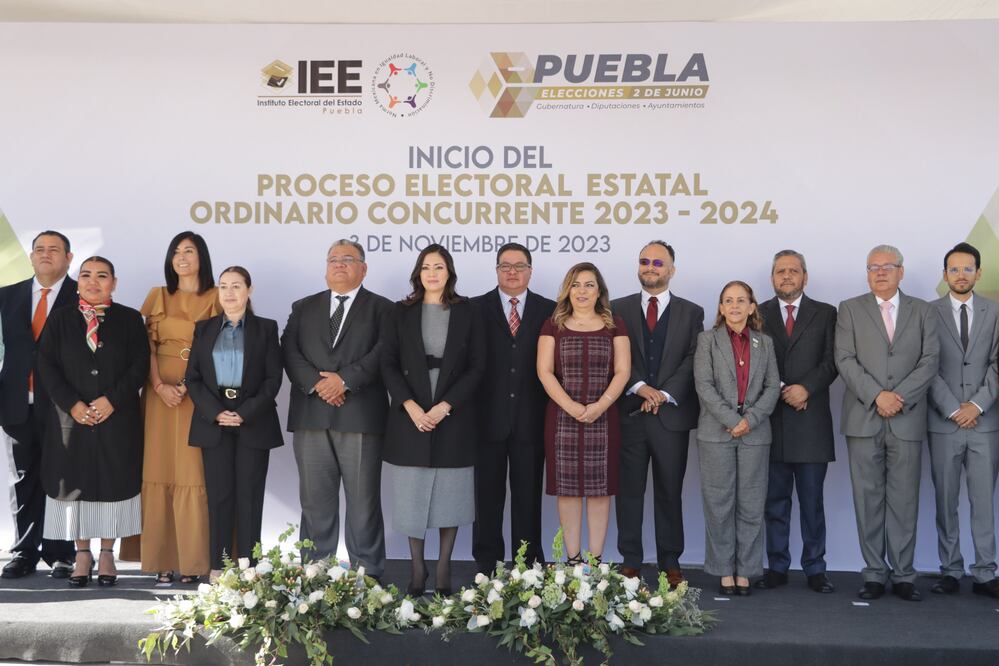 El IEE realizó la ceremonia de apertura del proceso electoral estatal en Puebla | Agencia Es Imagen para El Universal Puebla