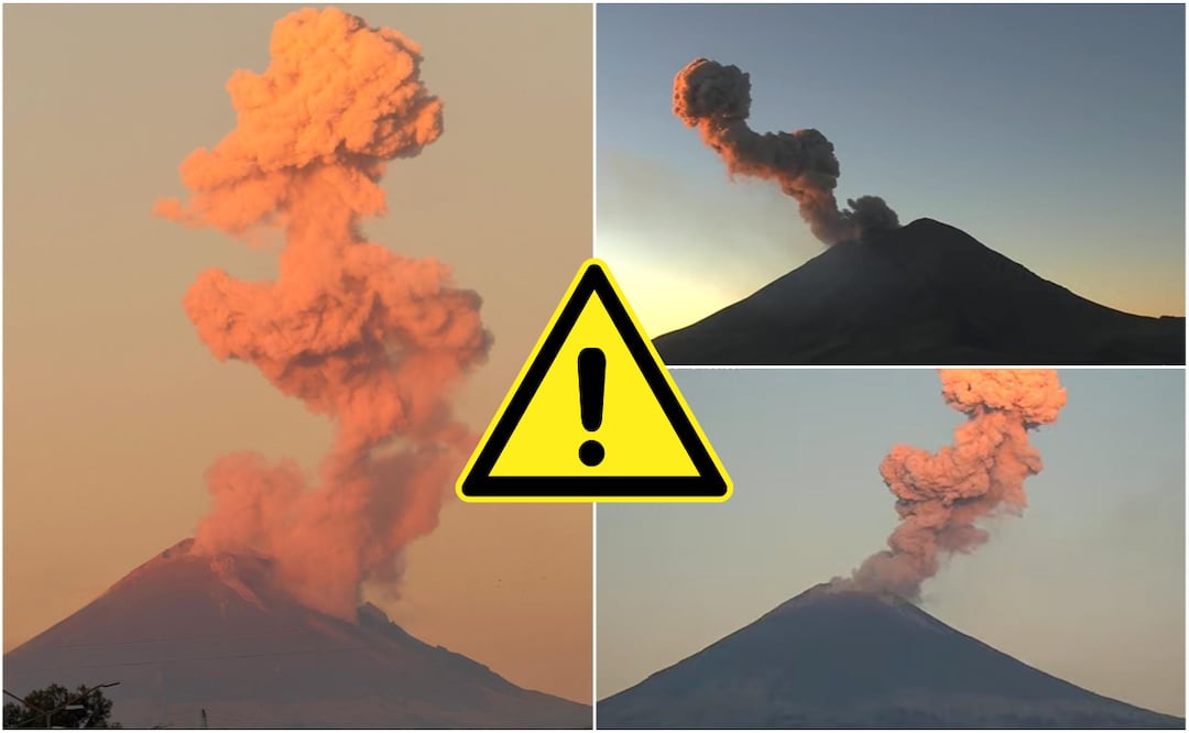 El CENAPRED y la Coordinación General de Protección Civil mantienen el monitoreo permanente sobre la actividad del volcán | Foto: Gobierno del Estado