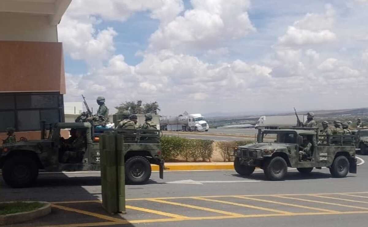Sedena envía a Zacatecas un batallón de infantería ante ola de violencia. Foto: Especial