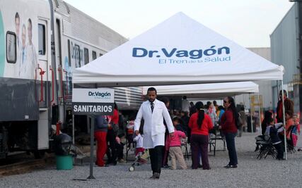 Dr. Vagón. El Tren de la Salud llega a Tlaxcala y Puebla con consultas médicas gratuitas