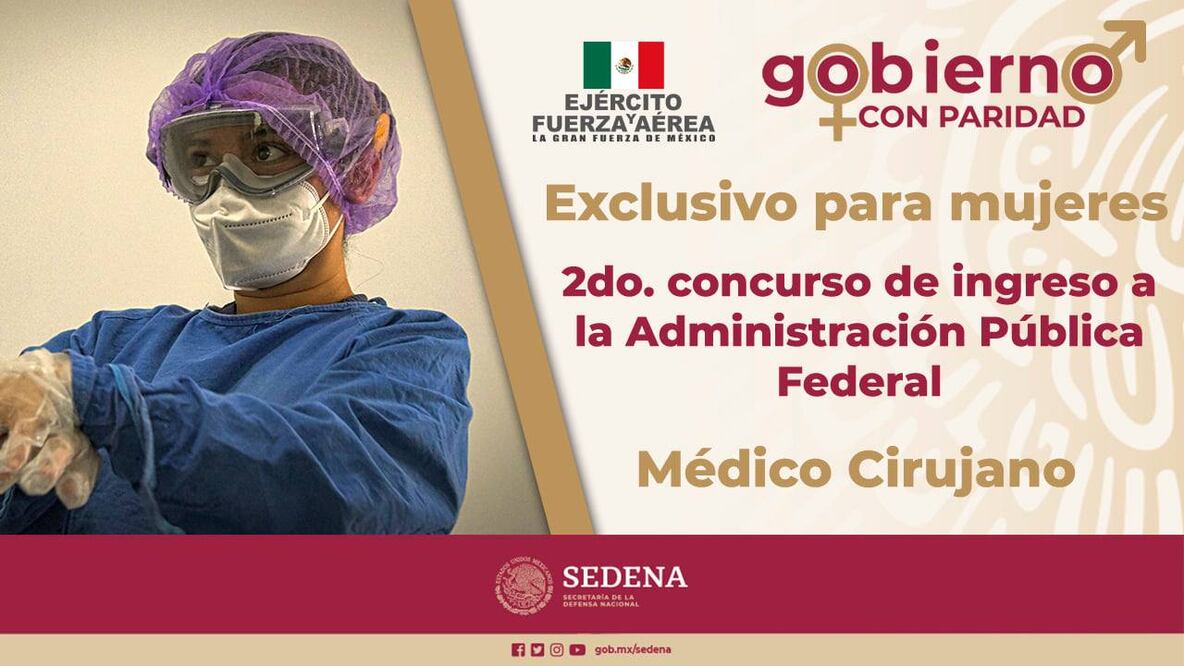 SEDENA ofrece 50 vacantes para mujeres con sueldo mensual de 20 mil pesos