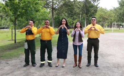 Brigadistas poblanos reforzarán seguridad ambiental global en Canadá: Rebeca Bañuelos