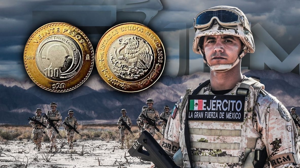 Día del Ejército Mexicano. La moneda conmemorativa que cuesta hasta 100 mil pesos