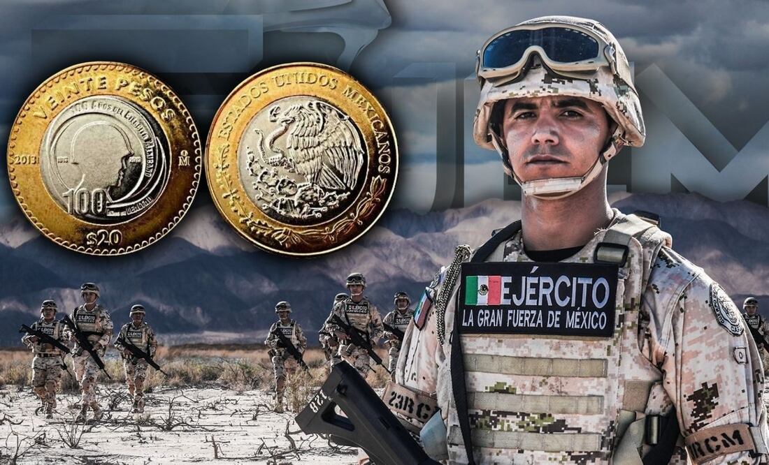 Día del Ejército Mexicano. La moneda conmemorativa que cuesta hasta 100 mil pesos