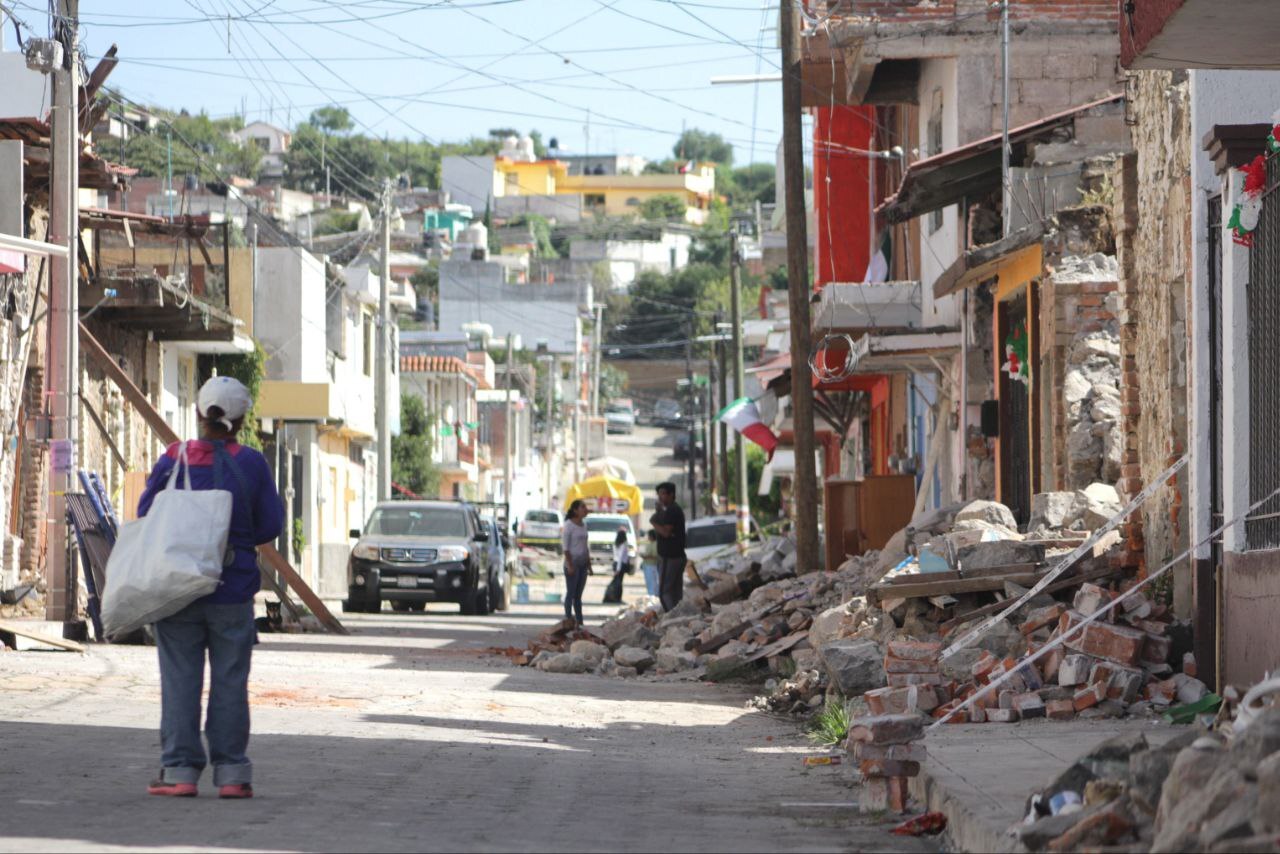 Izúcar de Matamoros es uno de los municipios más afectados por los sismos en Puebla | Agencia Es Imagen para El Universal Puebla