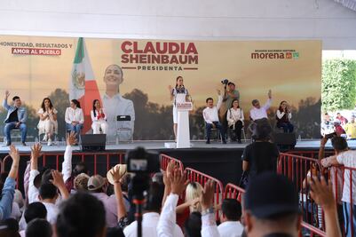 Programas sociales son obra de la 4T, no del PRIAN: Claudia Sheinbaum