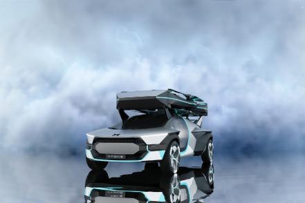 Fabricante chino presenta un modelo de auto volador