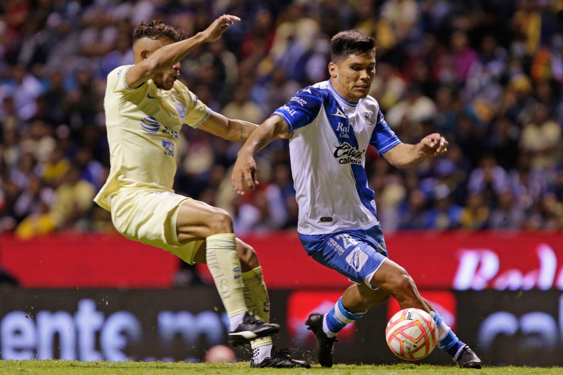 El América llega con una diferencia de goles de 1-6 ante el Puebla. Foto: Cuartoscuro