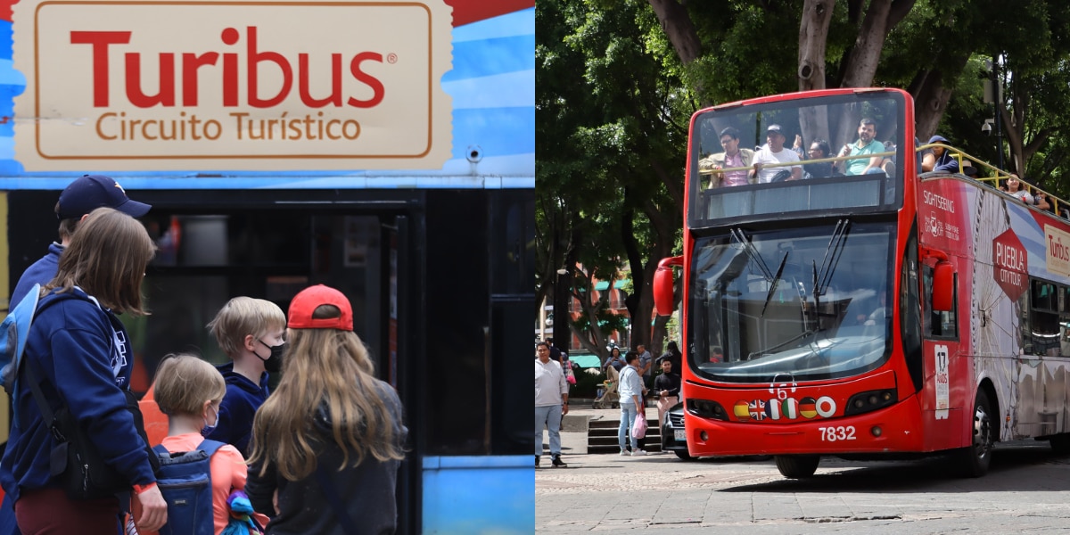 Servicio de Turibus en la  ciudad de Puebla / Foto EsImagen