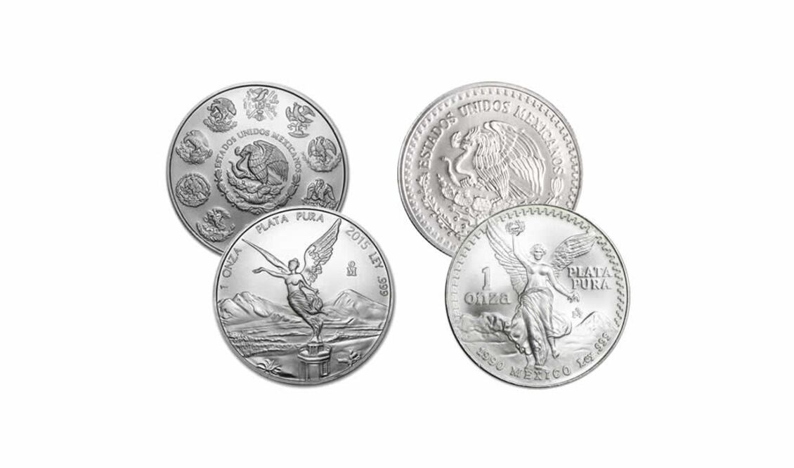 Monedas de plata de la serie libertad