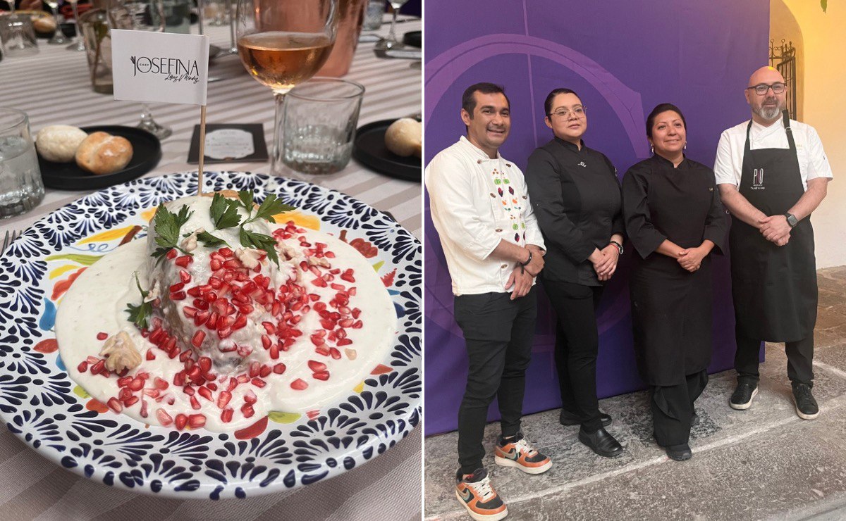El Cartesiano inauguró de manera oficial su temporada de chiles en nogada | Foto: Especial