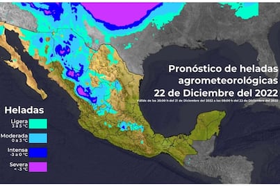 Frente frío 19 trae descenso de temperaturas en 24 estados a partir de este jueves