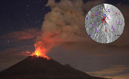 UNAM logra las primeras imágenes internas del Popocatépetl gracias a la inteligencia artificial