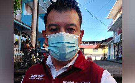 Así se promueve Aristóteles Belmont por la dirigencia de Morena