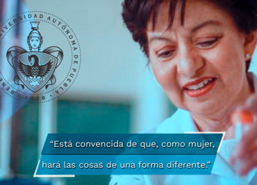 La primera rectora de la universidad pública más importante de Puebla, Lilia Cedillo